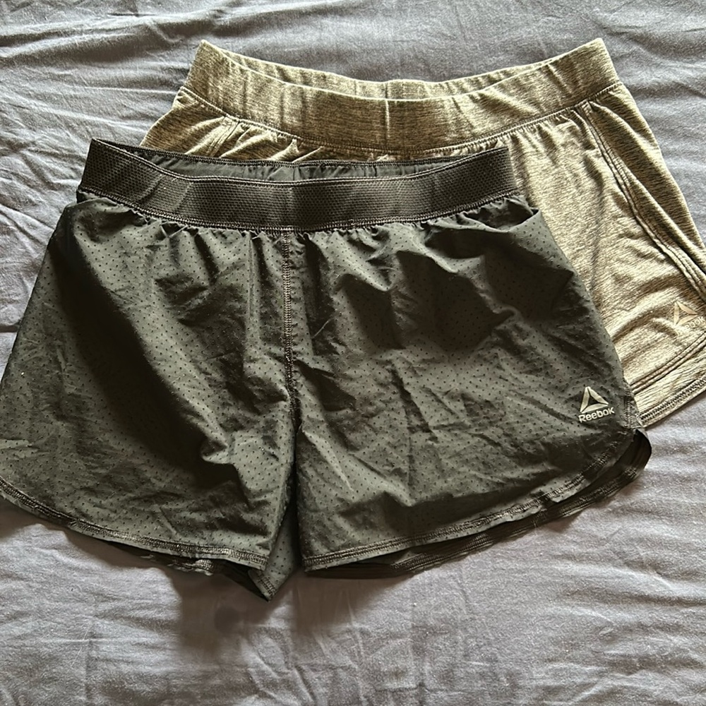 Two pair Girls Reebok Shorts